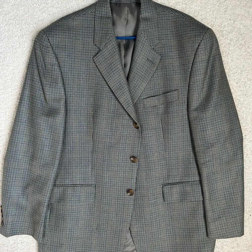 Vtg Chaps Ralph Lauren Sport Coat Mens 42 Silk And Wool Blazer. Union Made 80’s